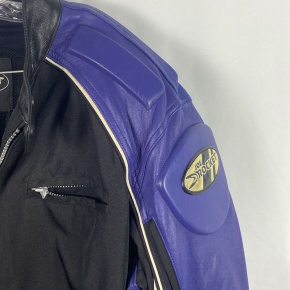 Joe Rocket Ballistic Series Live The Outer Limit Blue Black Jacket Unisex Sz XL - Picture 3 of 16